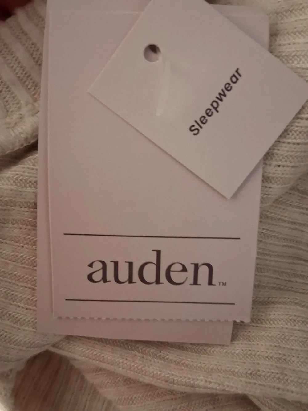 Auden ribbed knit